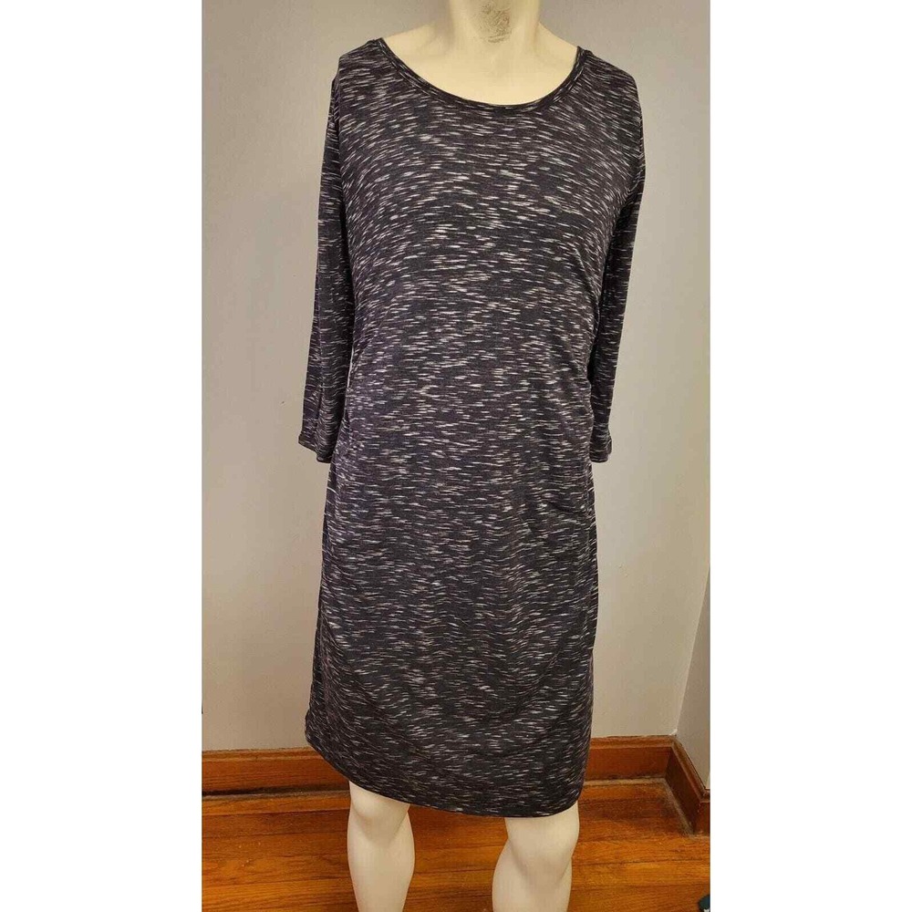 NWT Liz Lange Target Maternity Gray Long Sleeve Bodycon‎ Dress Medium